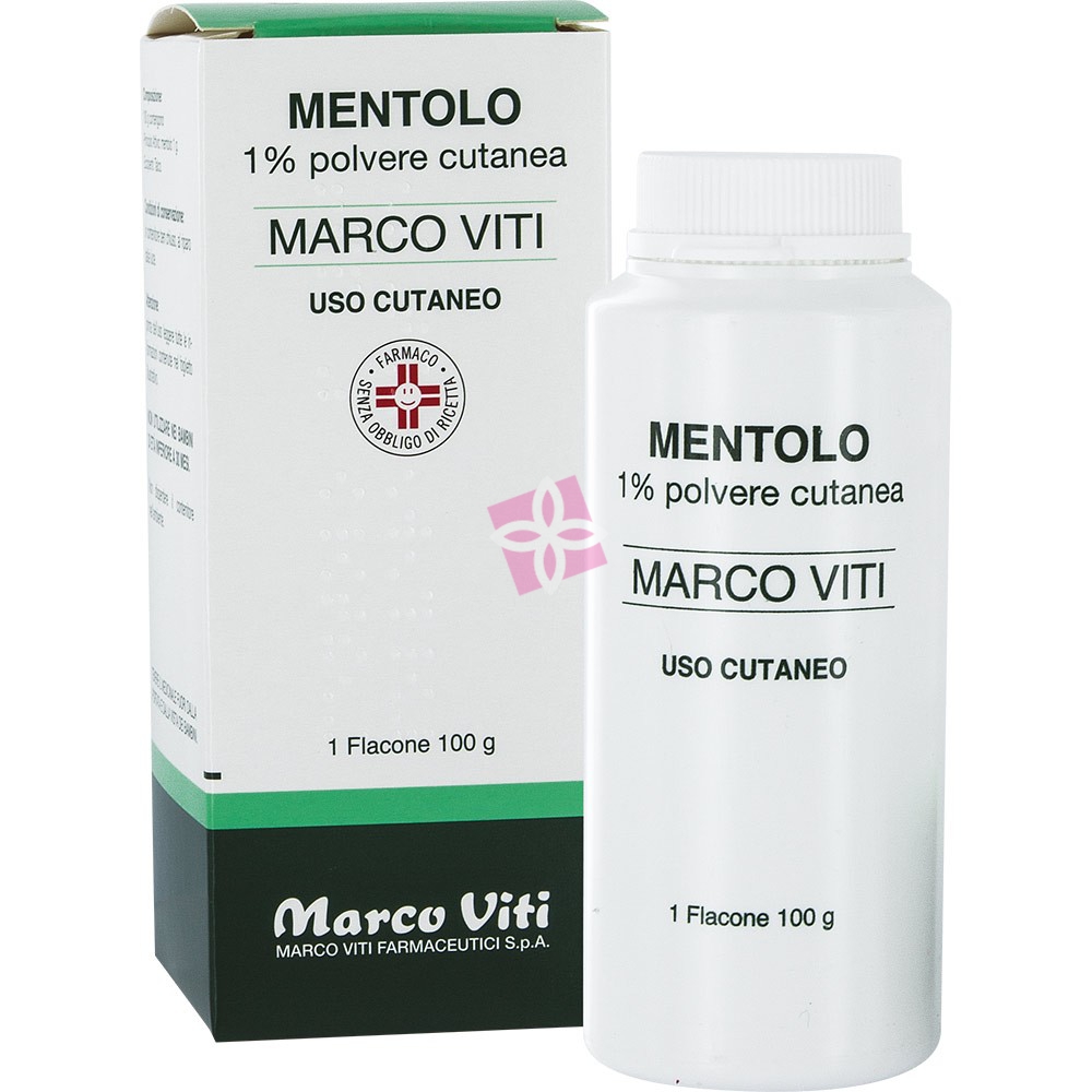 Marco Viti Farmaceutici Talco Mentolato Viti 100g