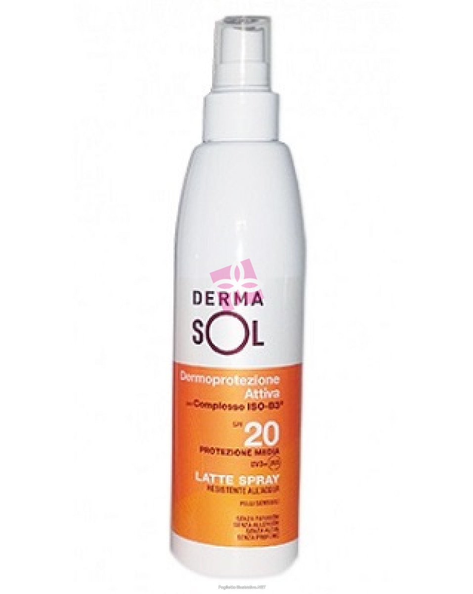 Meda Pharma Dermasol Latte Spray Media 200 Ml Taglio Prezzo