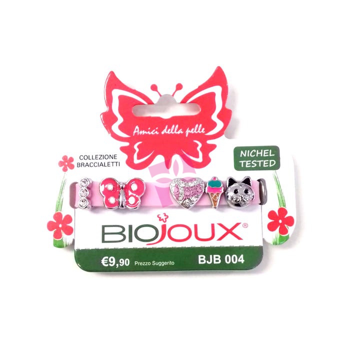 Sanico Braccialetto Rose Sil C/charms