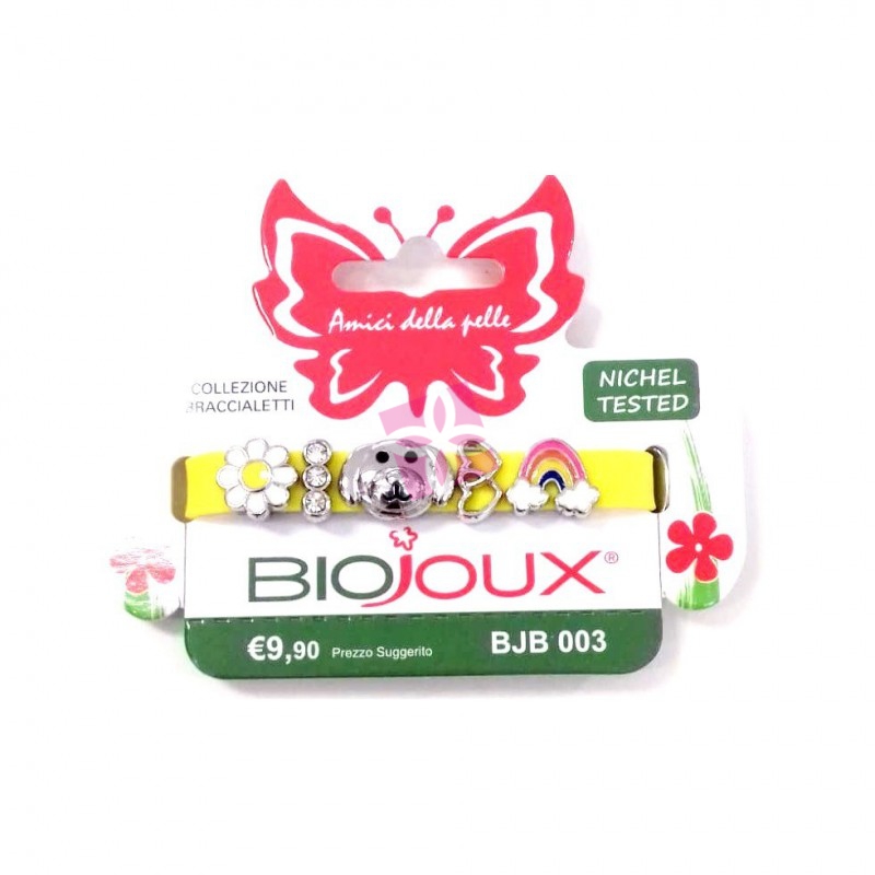 Sanico Braccialetto Yellow Sil C/char