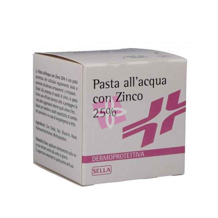 Sella Pasta Acqua C/zinco 25% 100g
