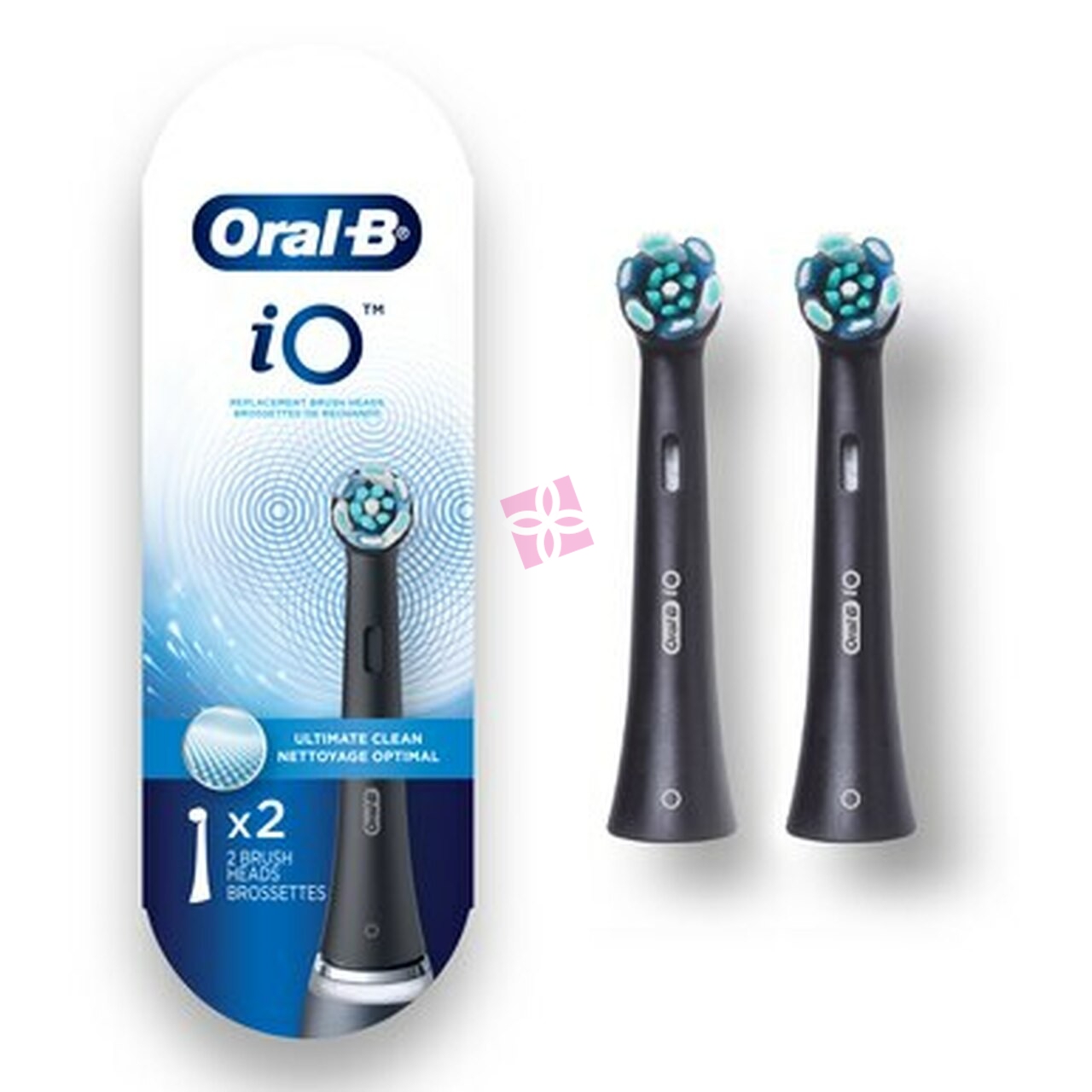 Procter & Gamble Oralb Pw Ref Io Ult Cl Blk 2p