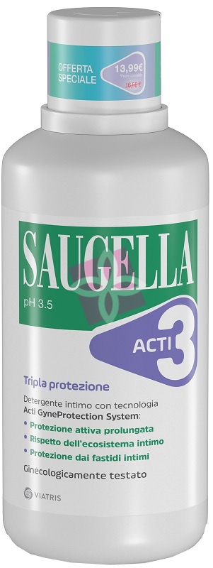 Meda Pharma Saugella Acti3 Det Int500ml Tp