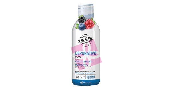 Depurativo Plus Frutti Bosco500ml+crema Ippocastano100ml in omagg SCADENZA 05/25