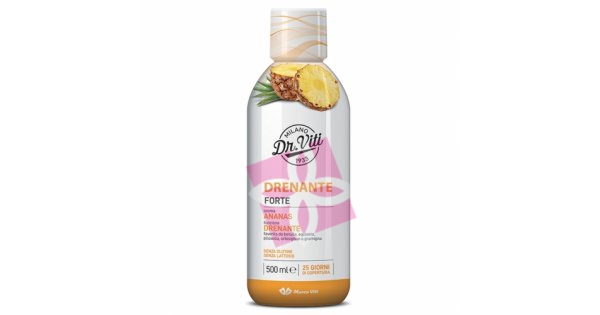 Drenante Forte Ananas 500ml +  crema Ippocastano crema gel 100ml in omaggio