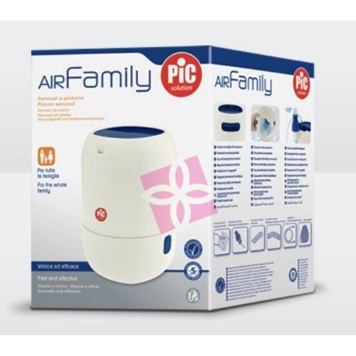Pic Artsana Linea Dispositivi Medic Famiglia AirFamily Evolution Aerosol Pistone