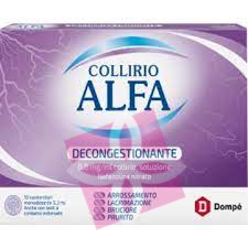 Collirio Alfa Dec 0,8 Mg/Ml Collirio, Soluzione  10 Contenitori Monodose 0,3 Ml