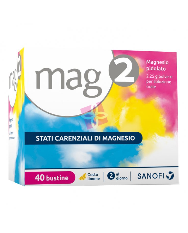 Mag 2 2,25 G Polvere Per Soluzione Orale 40 Bustine