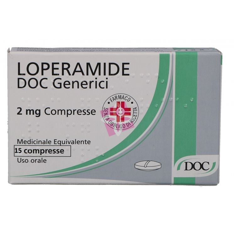 Loperamide Doc 2 Mg Compresse 15 Compresse