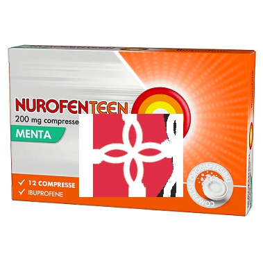 Nurofenteen 200 Mg Compresse Orodispersibili 12 Compresse Orodispersibili Menta In Blister Pvc/Al/Poliamide/Al