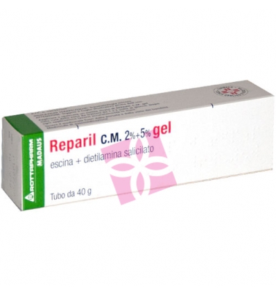 Reparil 2% + 5%  Gel Tubo 40 G