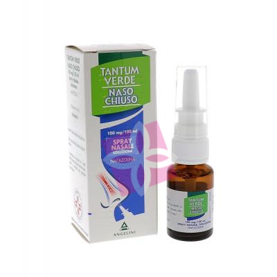Tantum Verde Naso Chiuso 100 Mg/100 Ml Spray Nasale, Soluzione, 1 Flacone Da 15 Ml In Vetro