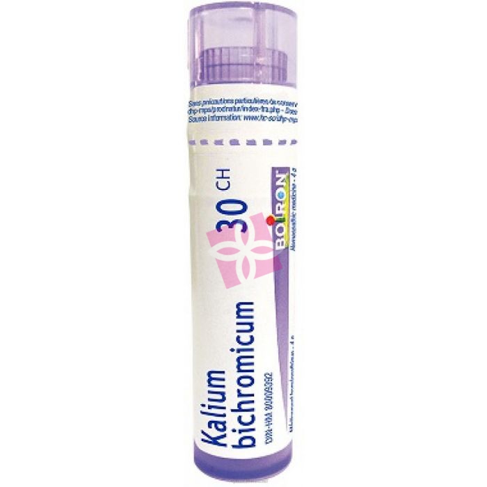 Kalium Bichromicum 30 Ch Granuli 1 Contenitore Multidose In Pp Da 4 G (80 Granuli) Con Tappo Dispensatore In Pp