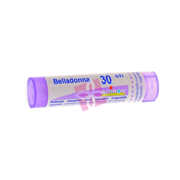 Belladonna 30 Ch Granuli 1 Contenitore Multidose In Pp Da 4 G (80 Granuli) Con Tappo Dispensatore In Ps