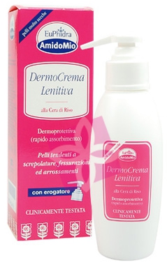 EuPhidra Linea AmidoMio DermoCrema Lenitiva Amido di Riso Pelli Sensibili 100 ml