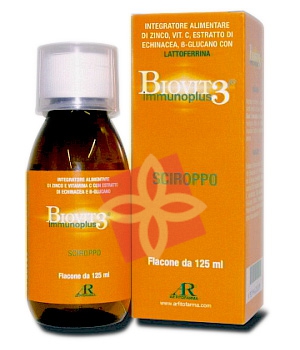 AR Fitofarma Ricerca Naturale Biovit 3 Immunoplus Sciroppo Bambini 125 ml