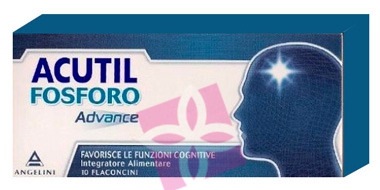 Acutil Fosforo Linea Advance Integratore Alimentare 10 Flaconcini