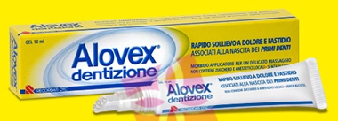 Alovex Linea Dentizione Gel Lenitivo Nascita Primi Dentini 10 ml