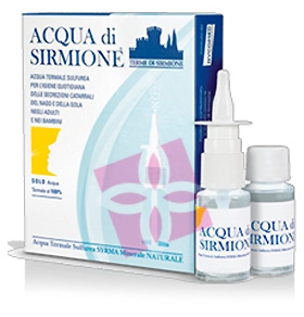 Acqua di Sirmione Protezione Vie Respiratorie Acqua Termale Spray 6 Flaconcini