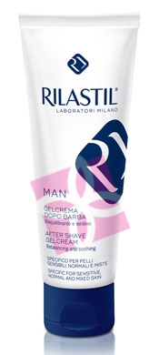 Rilastil Linea Man Gel-Crema Dopobarba Riequilibrante Lenitivo Uomo 75 ml