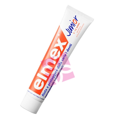 elmex Linea Igiene Dentale Quotidiana Dentifricio Junior 6-12 Anni 75 ml