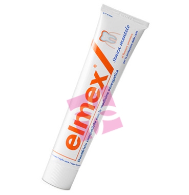 elmex Linea Igiene Dentale Quotidiana Dentifricio Classico Senza Mentolo 75 ml