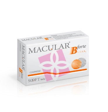 Sooft Italia Linea Salute degli Occhi Macular B Forte Integratore 20 Compresse