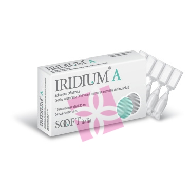 Sooft Italia Linea Salute degli Occhi Iridium A Collirio Protettivo 15Flaconcini