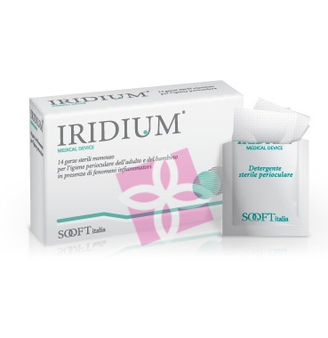 Sooft Italia Linea Salute degli Occhi Iridium 20 Garze Cotone Decongestionanti