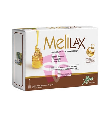 Aboca Integratori Linea Benessere Intestinale Melilax Adulti 6 Microclismi