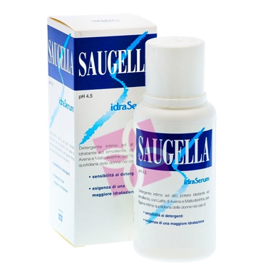 Saugella Linea Classica Blu Idraserum Detergente Intimo Delicato 200 ml