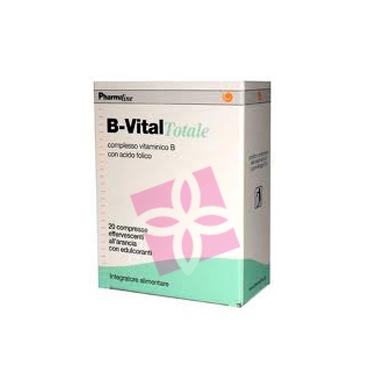 PharmaLine Linea Vitamine B Vital Totale Integratore 20 Compresse Effervescenti