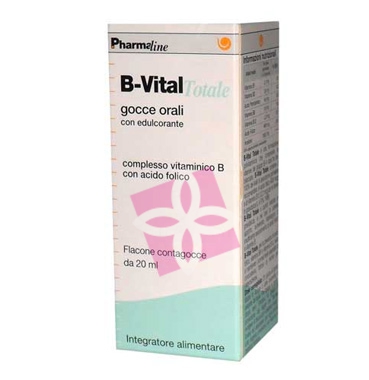 PharmaLine Linea Vitamine B Vital Totale Integratore Alimentare Gocce 30 ml