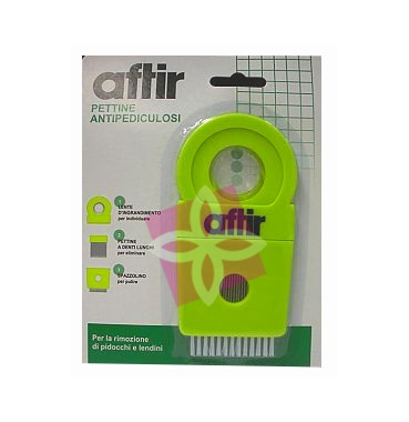 Aftir Linea Anti-Pediculosi Pettine Antiparassitario Rimuove Pidocchi e Lendini