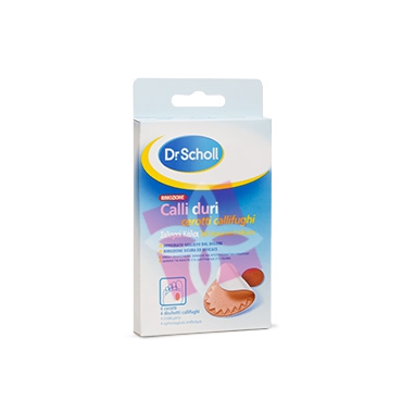 Scholl Linea Calli e Durezze Trattamento Calli Duri 6 Cerotti Callifughi