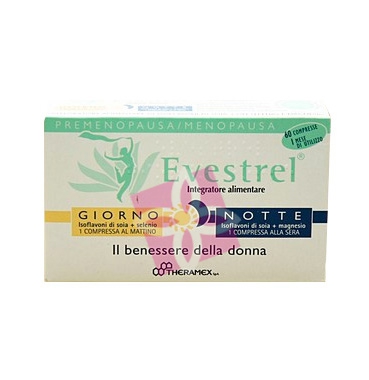 Theramex Linea Menopausa Evestrel Giorno e Notte Integratore 60 Compresse