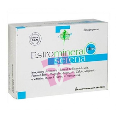 Estromineral Linea Menopausa Serena Plus Integratore Alimentare 30 Compresse