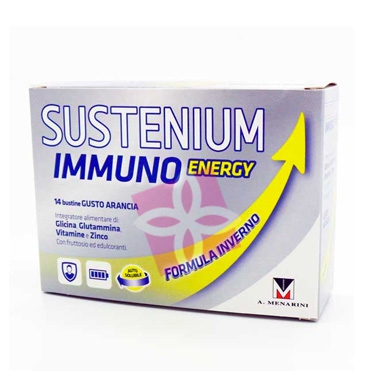 Menarini Linea Sustenium Immuno Energy Integratore Alimentare 14 Buste Arancia