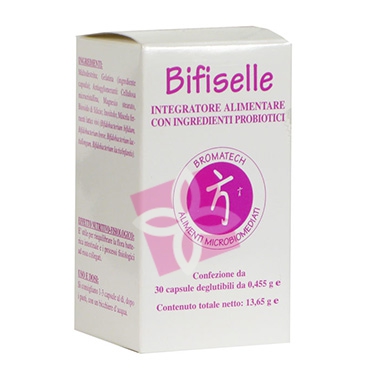 Bromatech Linea Intestino Sano Bifiselle Fermenti Integratore 30 Capsule
