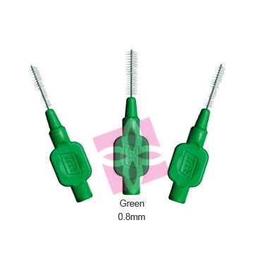 TePe Linea Cura Dentale Quotidiana 6 Scovolini Interdentali 0,8 Colore Verde