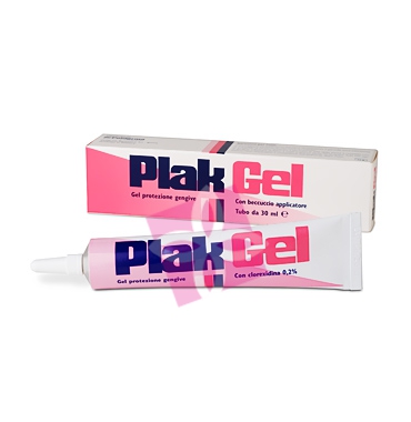 Polifarma Linea Igiene Dentale Plak Gel 0,20 con Beccuccio Applicatore 30 ml
