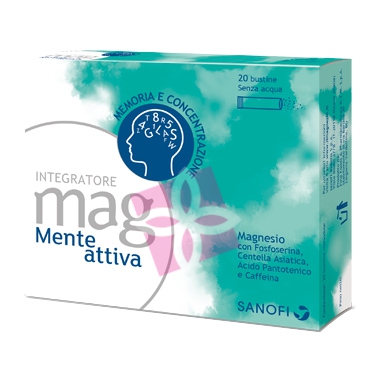 Sanofi Aventis Linea Memoria Concentrazione Mag Mente Attiva Integratore 20Buste