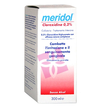 meridol Linea Igiene Dentale Quotidiana Collutorio Clorexidina 0,20% 300 ml