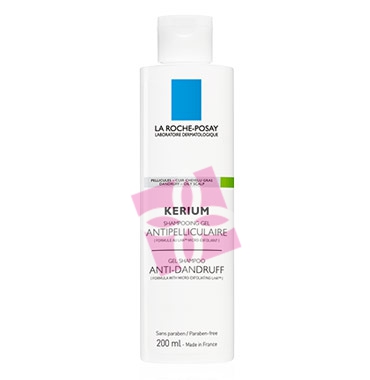 La Roche Posay Linea Kerium Shampoo Gel Lenitivo Forfora Grassa 200 ml