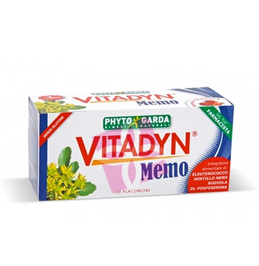 Phyto Garda Linea Vitamine e Minerali Vitadyn Memo 10 Flaconcini 10 ml Monodose