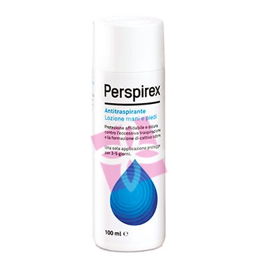 Perspirex Linea Sudorazione Eccessiva Lozione Anti-Traspirante Mani Piedi 100 ml
