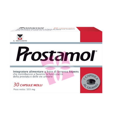 Menarini Linea Benessere Uomo Prostamol Integratore Alimentare 30 Capsule