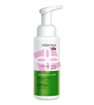 Vidermina Linea Verde CLX Detergente Intimo pH 5.5 Formula Attiva 500 ml