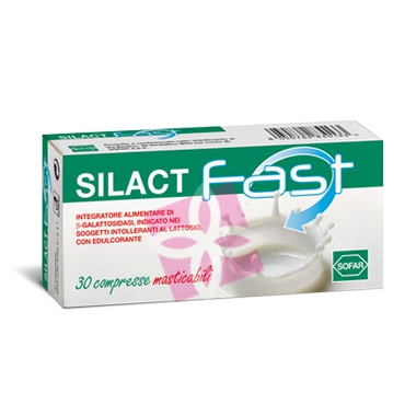 Sofar Linea Digestione Sana Silact Fast Integratore 30 Compresse Masticabili