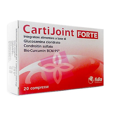 Fidia Linea Articolazioni Sane CartiJoint Forte Integratore 20 Compresse